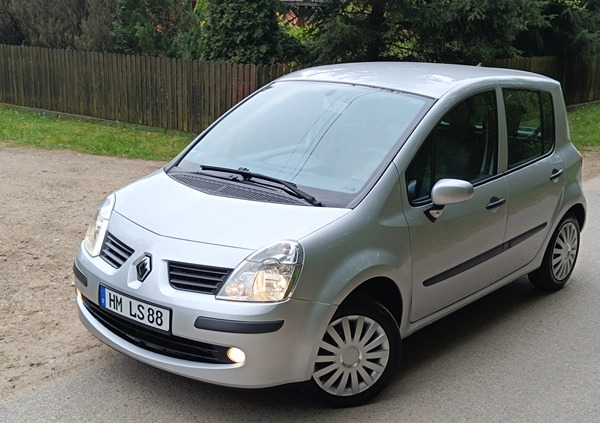 Renault Modus cena 8900 przebieg: 162000, rok produkcji 2007 z Jaraczewo małe 277